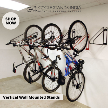 Wall Mount Vertical Bike Rack