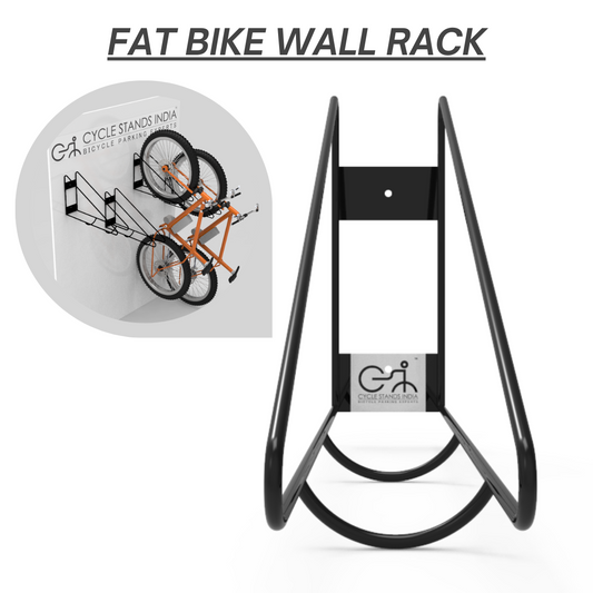Wall Mount Bike Rack Vertical Bicycle Hanger Fat Bike